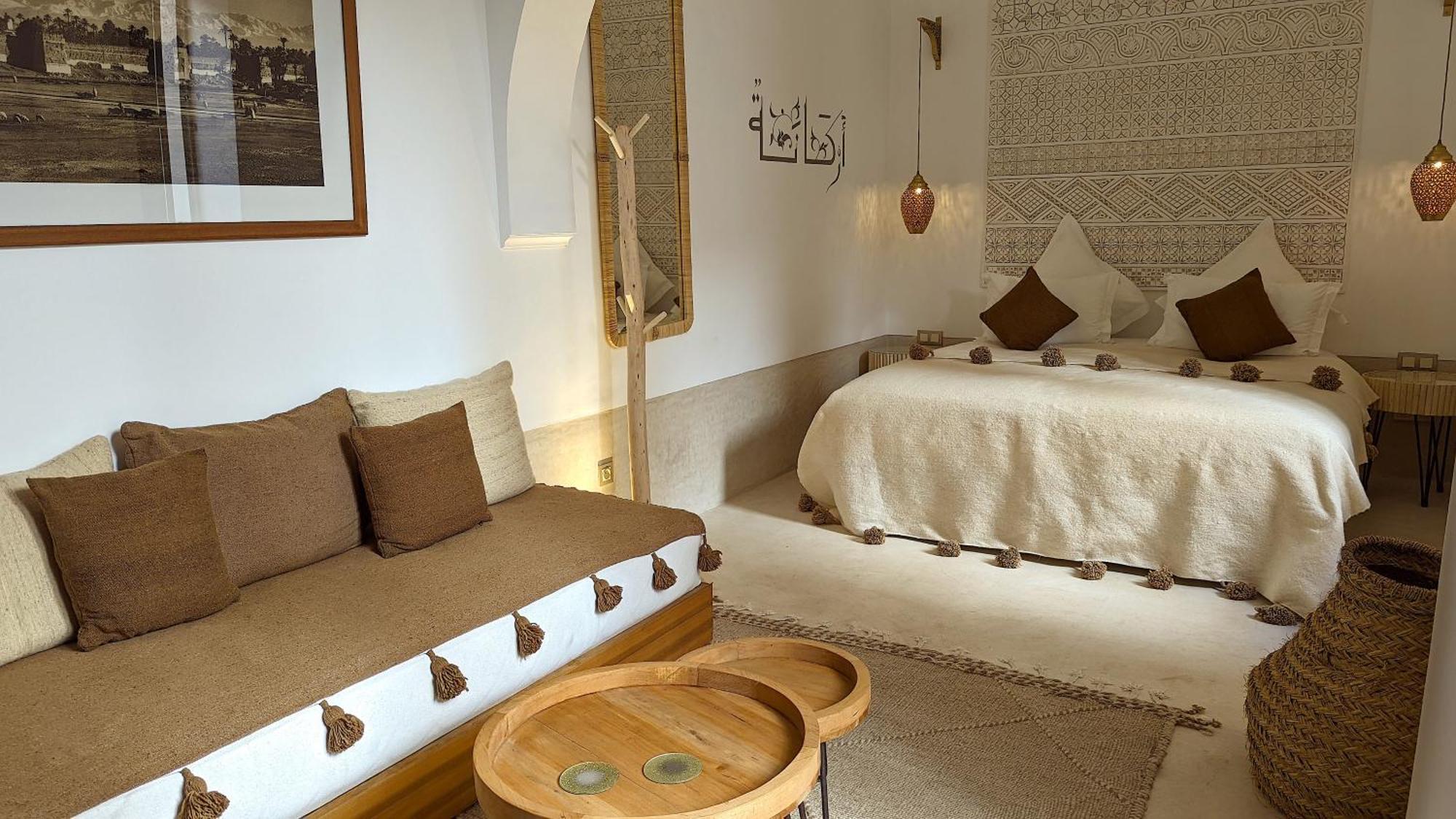 Riad Jardin Des Sens & Spa 马拉喀什 客房 照片